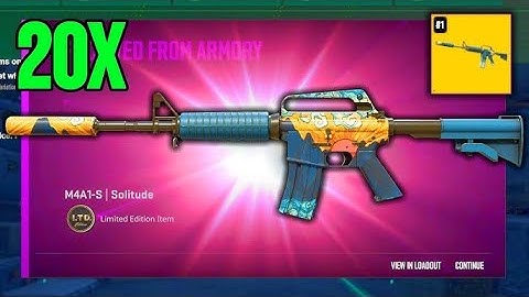 ПОТРАТИЛ 200 ЗВЕЗД АРМОРИ НА M4A1 S УЕДИНЕНИЕ! ВЫБИЛ M4A1 S УЕДИНЕНИЕ ПРЯМО С ЗАВОДА!