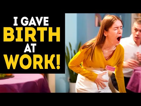 I gave birth at work so that I wouldn't get fired...