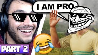 NOOB PRANK FUNNY VOICE CHAT (PART 2) | PUBG MOBILE HIGHLIGHTS | RAWKNEE