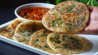 Kulcha Recipe | Homemade Tawa Kulcha Recipe | Kulcha Recipe On Tawa | Soft Kulcha Making At Home