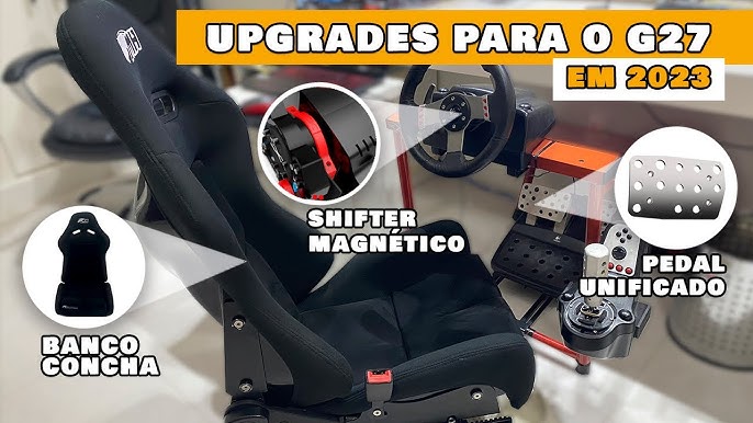 G27 mod - Unboxing do meu novo volante + Twin Drift Onboard! 