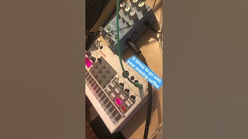 Slow ambient guitar with hip hop drums // Chase Bliss Audio blooper and Korg Volca Sample jam