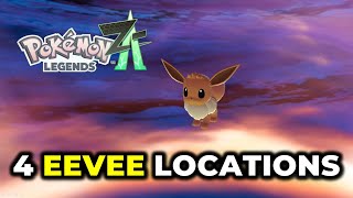All Eevee Locations | Pokemon Legends Z-A How To Get Every Eeveelution On Pokemon Legends Za Early Late Game