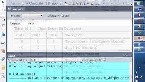 TIMER1 OVF INTERRUPT ตอน1อธิบายที่มาที่ไปของCODE AVRSTUDIO