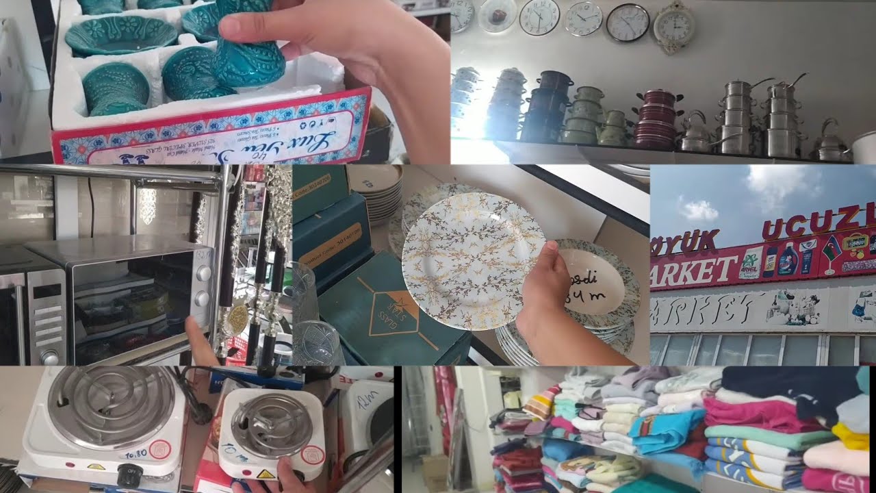 Cehizlik Qab -Qacaqlar / Her Bir Məhsulun Qiymətini Sizlər Üçün Çəkdim / Qiymətlər Çox Ucuz