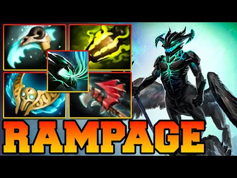 Outworld Destroyer Dota 2 Rampage Mid Carry 7.33 Guide Build Best OD Pro Gameplay