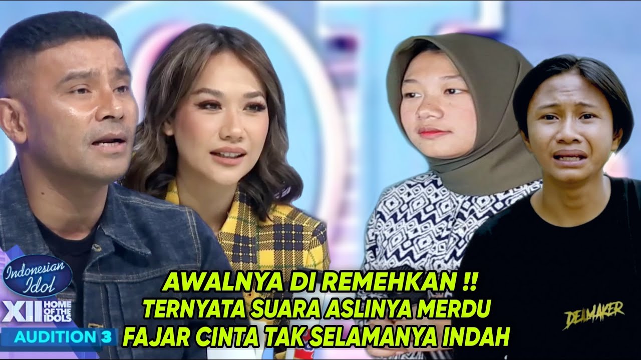 Pecah Satu Studio!!Peserta Bawakan Lagu Fajar Sadboy Cinta Tak Selamanya Indah|Parodi Indonesia Idol