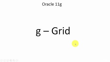 004 Oracle DBA Complete Tutorial  - What is Oracle 11g