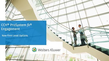 CCH® ProSystem fx® Engagement: New Firm Level Options