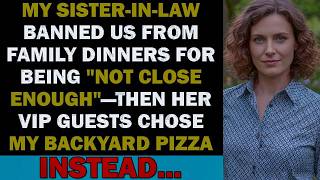 My Sister-in-Law Kicked Me Out For Wearing An Apron—Then Her Guests Chose My Pizza...