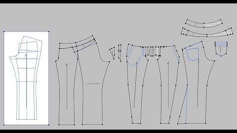 THIẾT KẾ QUẦN JEAN NỮ THỜI TRANG - GERBER (VIDEO 74)