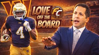 Commanders OUT OF PLAY for Jeremiyah Love! Giants OUT On Sonny Styles! NFL Draft CRAZINESS