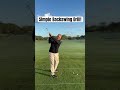 Simple backswing drill! Join my new online golf school! https://airwayz.com/jess-frank