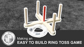 Making an easy to build Ring Toss Game