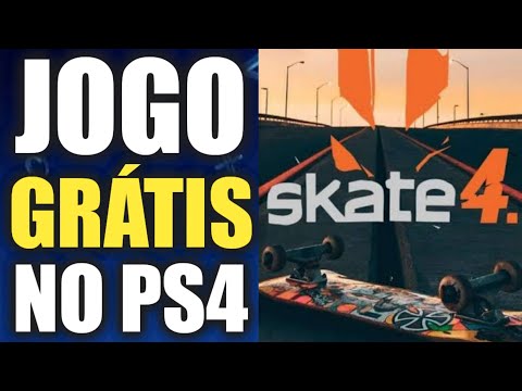 12 NOVOS JOGOS GRÁTIS NO PS4! E VAZOU TUDO DE SKATE 4! 