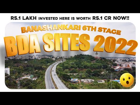 BDA Sites For Sale ?? | BDA E-Auction 2022 | Banashankari 6th Stage