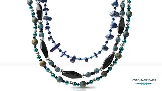 Simple Stacking Connector Treasure Box Design - DIY Jewelry Making Tutorial by PotomacBeads