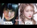 【垢抜け】過去写真と比較しながら可愛くなる為にした５つの方法！예뻐지는법5가지🌼(자막)