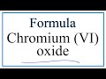 Chromium Compounds and Properties