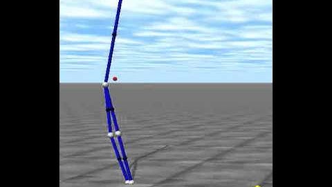 [3] Biped with neural networks learning to stand up