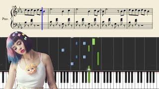 Melanie Martinez - Dollhouse - Piano Tutorial + Sheets chords