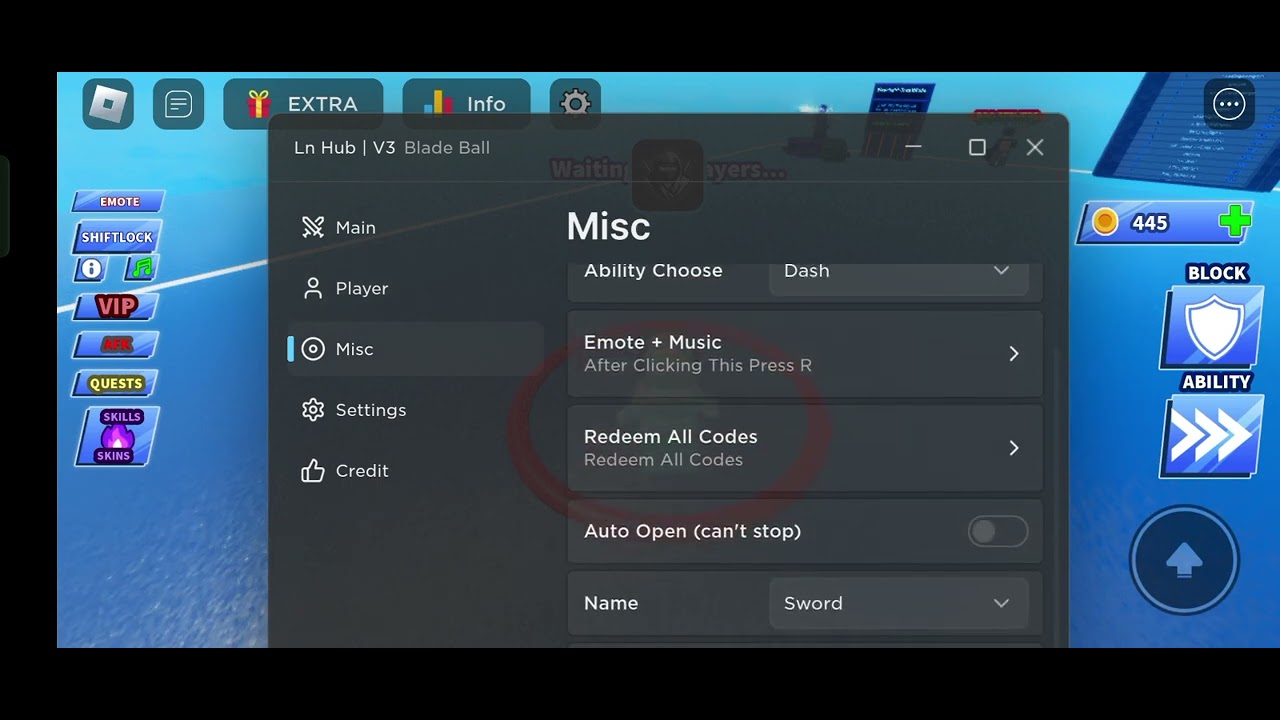 🗡️Blade Ball Script Pastebin Hikari-Hub No Key-System Hold to Spam (Roblox)  