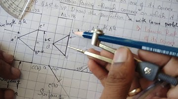 Triangle Lamina With Locus Problem- Projection of Plane