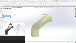 TUTORIAL SOLIDWORKS | PROJETANDO CURVAS | ESTRUTURANDO TUBO 3D