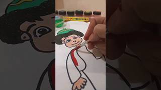 سلسله فيديوهات رسم رمضان رسم_سهل رمضان_2023 shorts رسم_وتلوين بكار رشيدة كلناهنرسم رسم