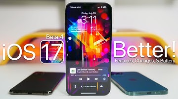 iOS 17 Beta 4 - Finally Better! - Battery, and Follow Up Review