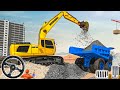 JCB City Road Construction Simulator 3D - Large City Road Excavator Simulator - Android Gameplay