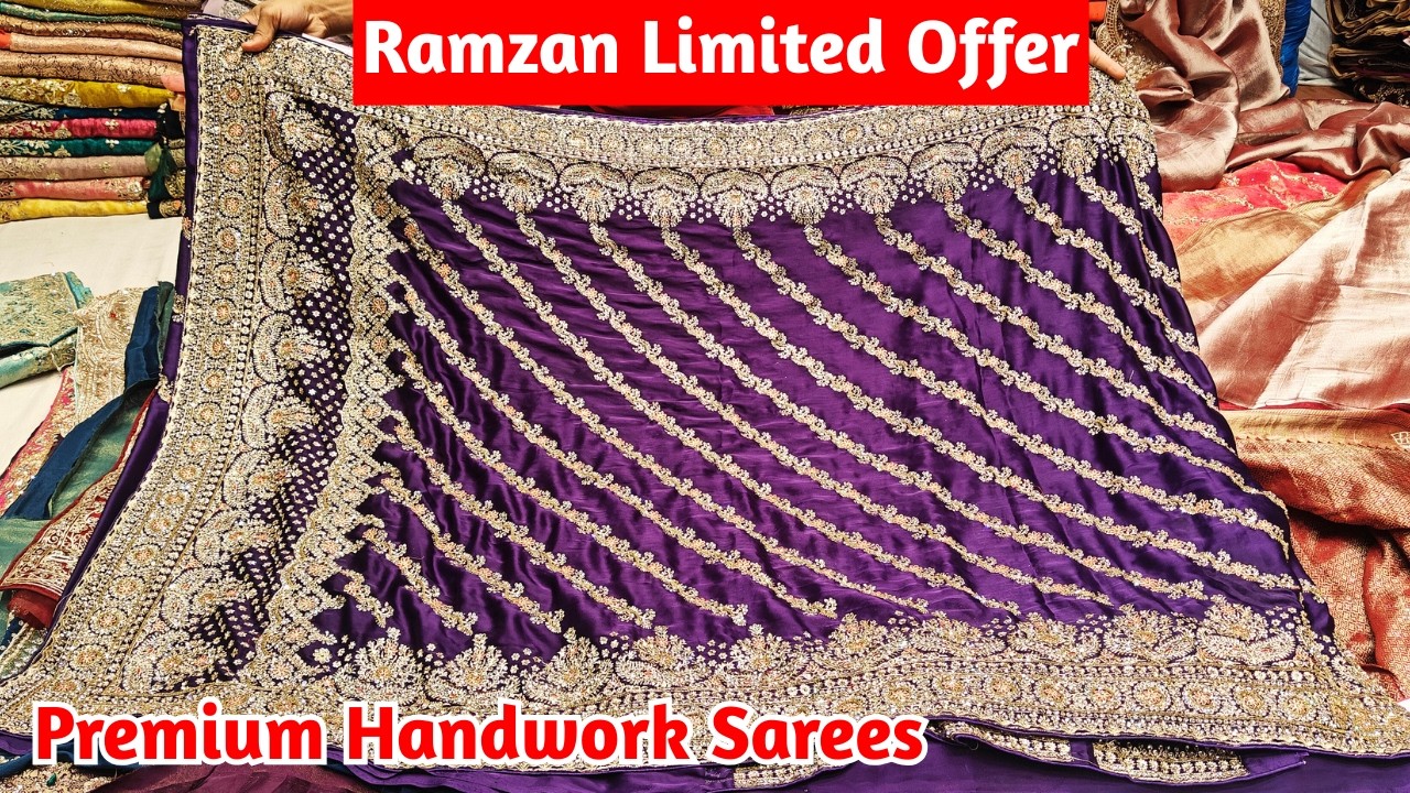 Eid Dhamaka Sale..!! Bollywood Style Jimmy Choo Kewa Tissue Sarees Heavy Stone Work