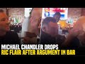 Ric flair and michael chandler have heated argument