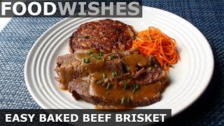 Easy Baked Beef Brisket  Food Wishes