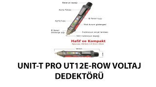 UNİT-T UT12E VOLTAJ DEDEKTÖRÜ ( Voltage Detector)