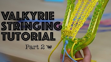 Armor Mesh Stringing Tutorial: Part 2 (Bottom String)