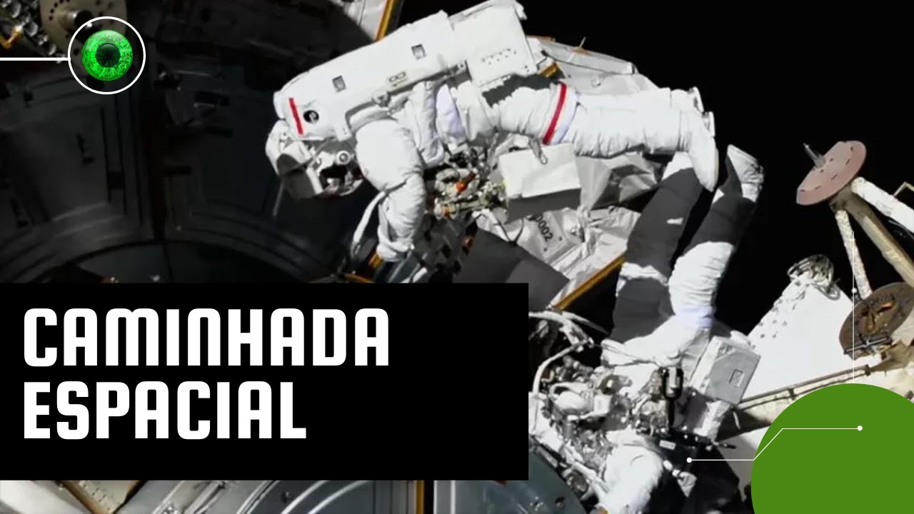 Caminhada espacial: astronautas vão dar “voltinha” fora na ISS