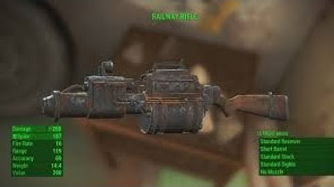 Where To Find  A Railway Rifle In Fallout 4 Without Joining The Railroad