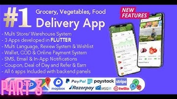 [user app] GoGrocer Grocery and Vegetable Delivery Android App with Admin Panel Part 3 | Infinitix C
