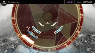 Lanota - Dream goes on - master difficulty with fail