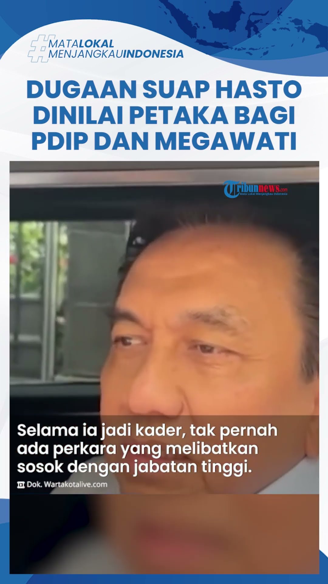 Efendi Simbolon Nilai Kasus Suap Hasto Petaka PDIP, Sindir Tak Ada Petinggi Partai yang Terjerat