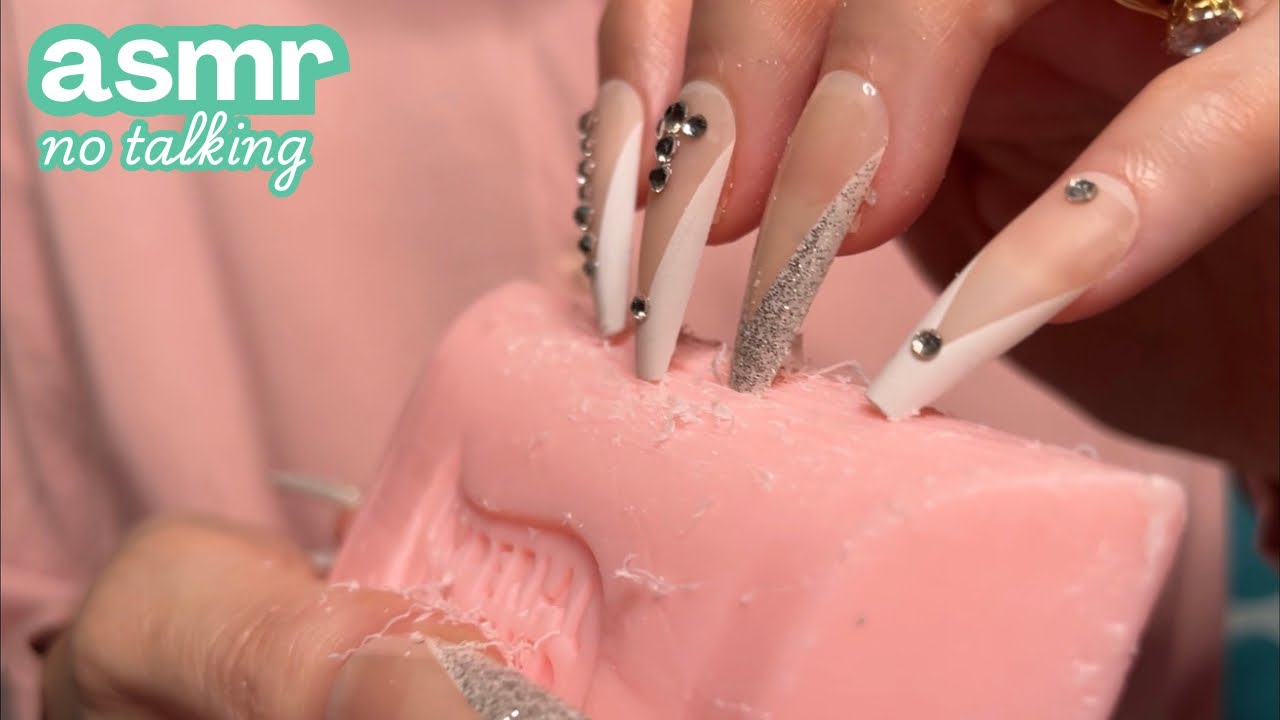 ASMR * Soap/Candle Scratching & Tapping! * Jen’s Custom Video