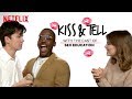 Sex Education Cast Takes the Blindfolded Kissing Challenge | Kiss & Tell | Netflix