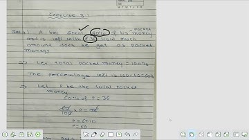 Que 4 Exercise 9.1 Application of percentages Class 8 Maths Express Macmillan Education