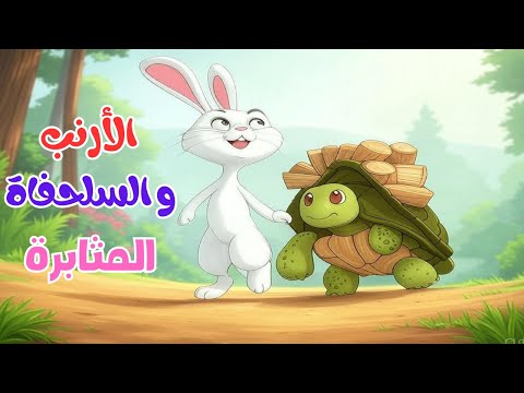 أغنية الأرنب والسلحفاة | قصة مثابرة جميلة | تعليمية للأطفال.