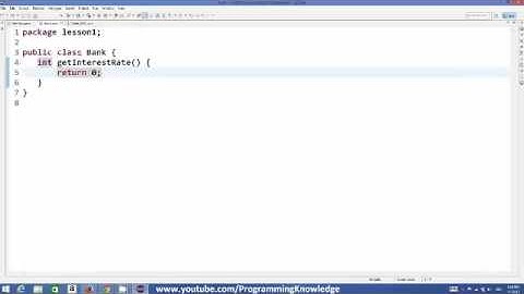 Java Tutorial  27   Method Overriding in Java