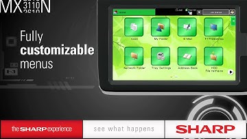 The next generation of MFPs by Sharp -- MX2610N, MX3110N, MX3610N