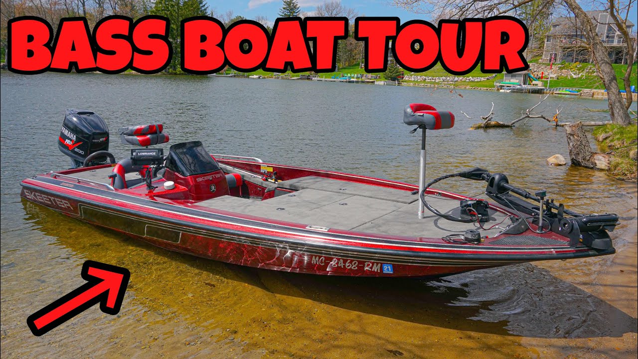 SKEETER Bass Boat Tour Bass Boat Restoration 2020 YouTube
