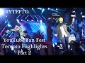 Mike Tompkins, Jus Reign And More! &quot;YouTube Fan Fest Toronto Highlights Part 2&quot;