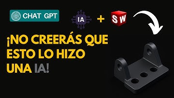 SolidWorks + Inteligencia Artificial: ¿Puedes modelar esta pieza? 😱